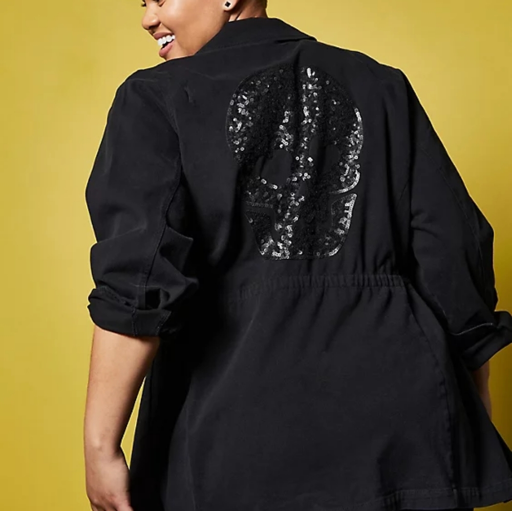 Torrid Lovesick Skull Anorak